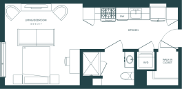 Unit 420 floor plan